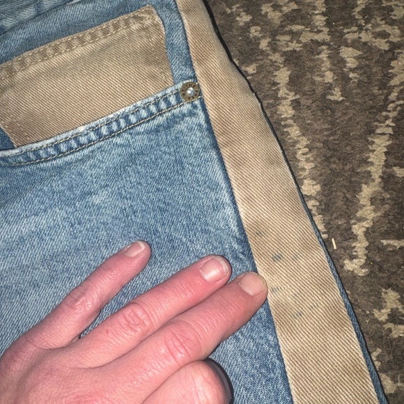 We The Free Zambi Slouchy Boyfriend jeans size 33 Free People - Picture 9 of 9